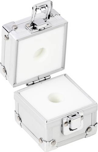 Kern Aluminium-Gewichtsetui 317-060-600, für Nennwerte 50 g, für Klassen E1 - M2, für Bauform Knopf/Kompakt