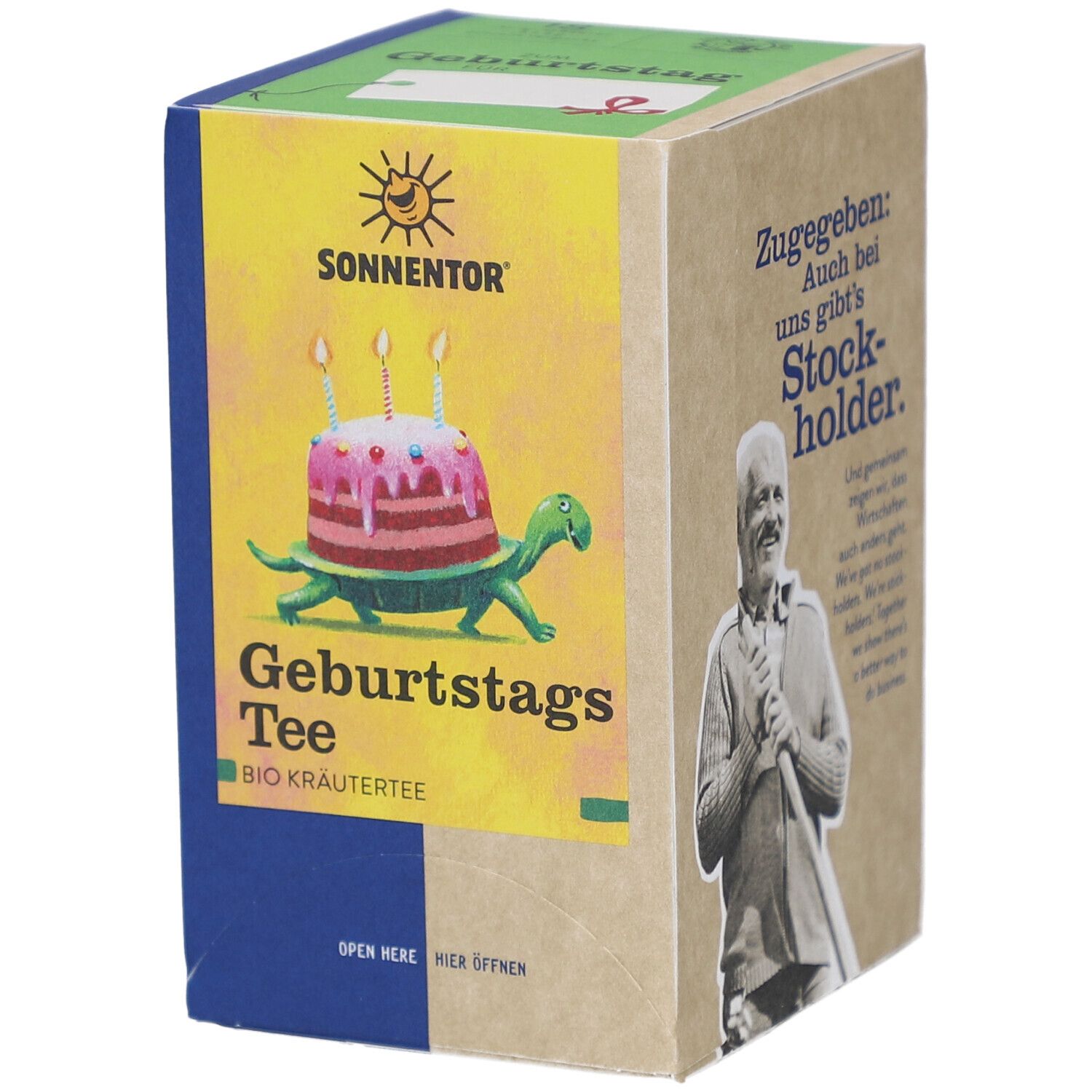 Sonnentor TEE KR Geburtstag Bio 18 St Filterbeutel