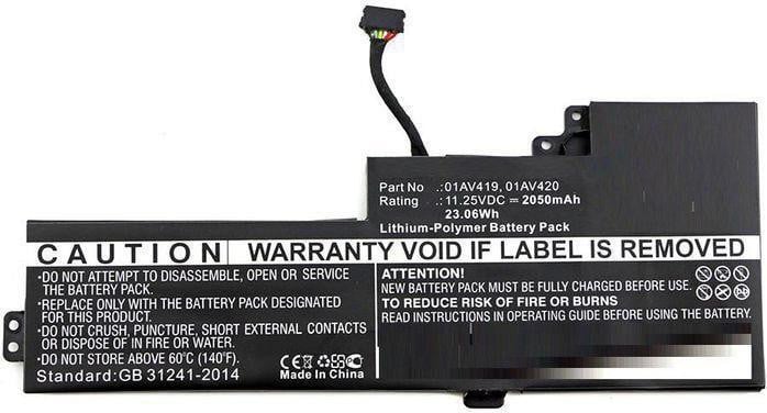 CoreParts 01AV420-CP Batterij voor Lenovo ThinkPad T470