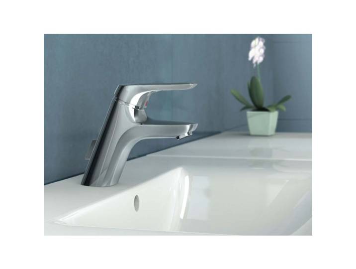 Le Sanitaire - Ideal Standard Ceramix Blue - Mitigeur De Lavabo Avec Vidage\, Chrome A5646aa
