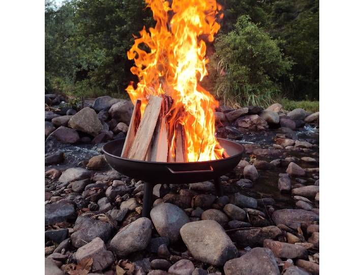 Poêle à feu de joie à rôtir en acier au carbone, gril chauffant pour cour d'hiver, poêle à bois de chauffage, fournitures de cuisine pour pique-nique en plein air