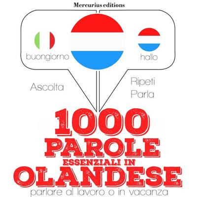 1000 parole essenziali in Olandese - JM Gardner, Audio, 9782821114920