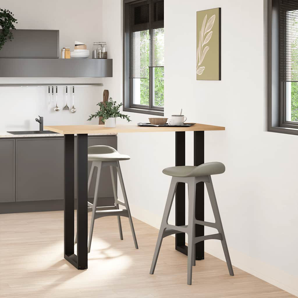 Metro Daveonte Table Leg Black 111cm H x 40cm W