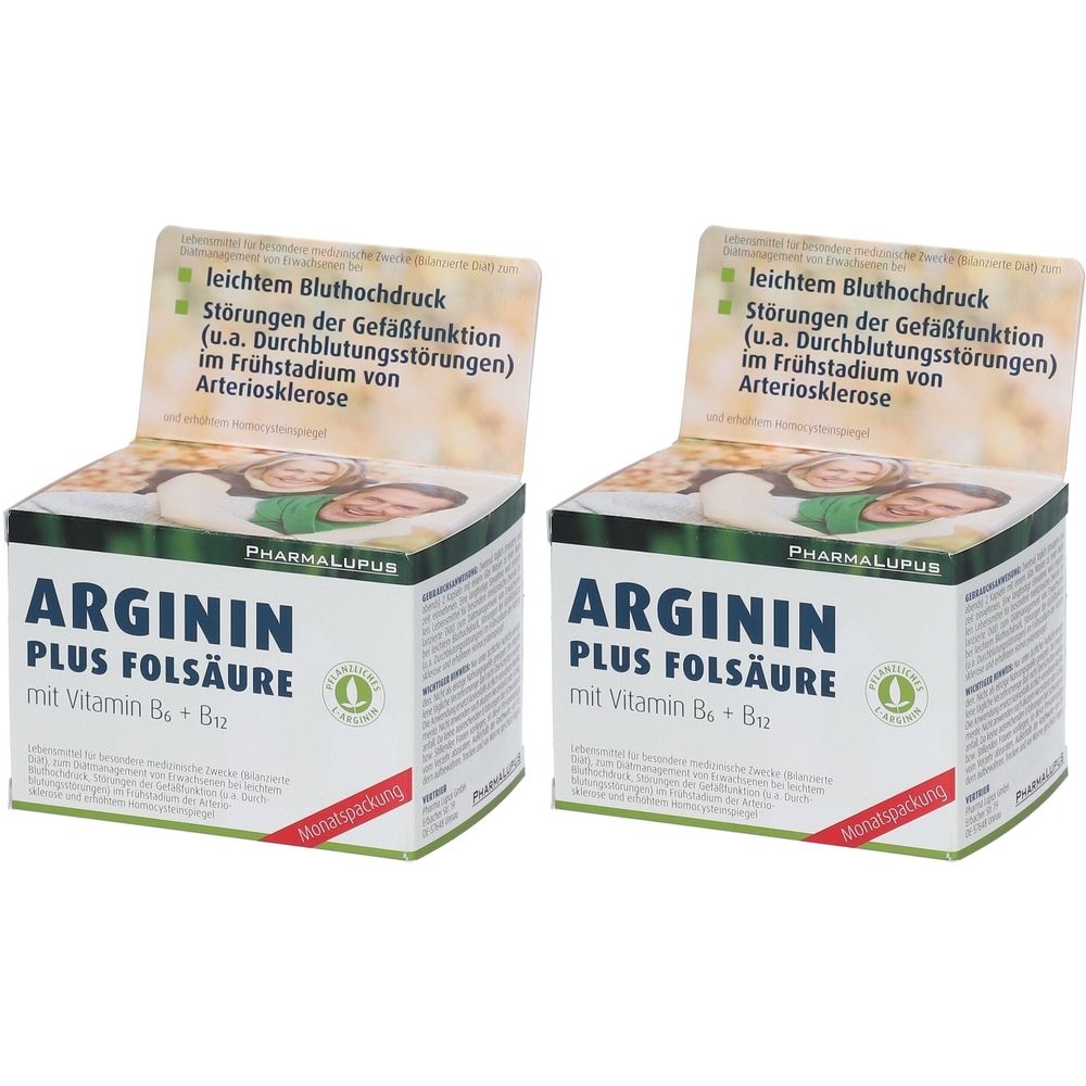 Arginin Plus Folsäure Kapseln 2x 2x120 St