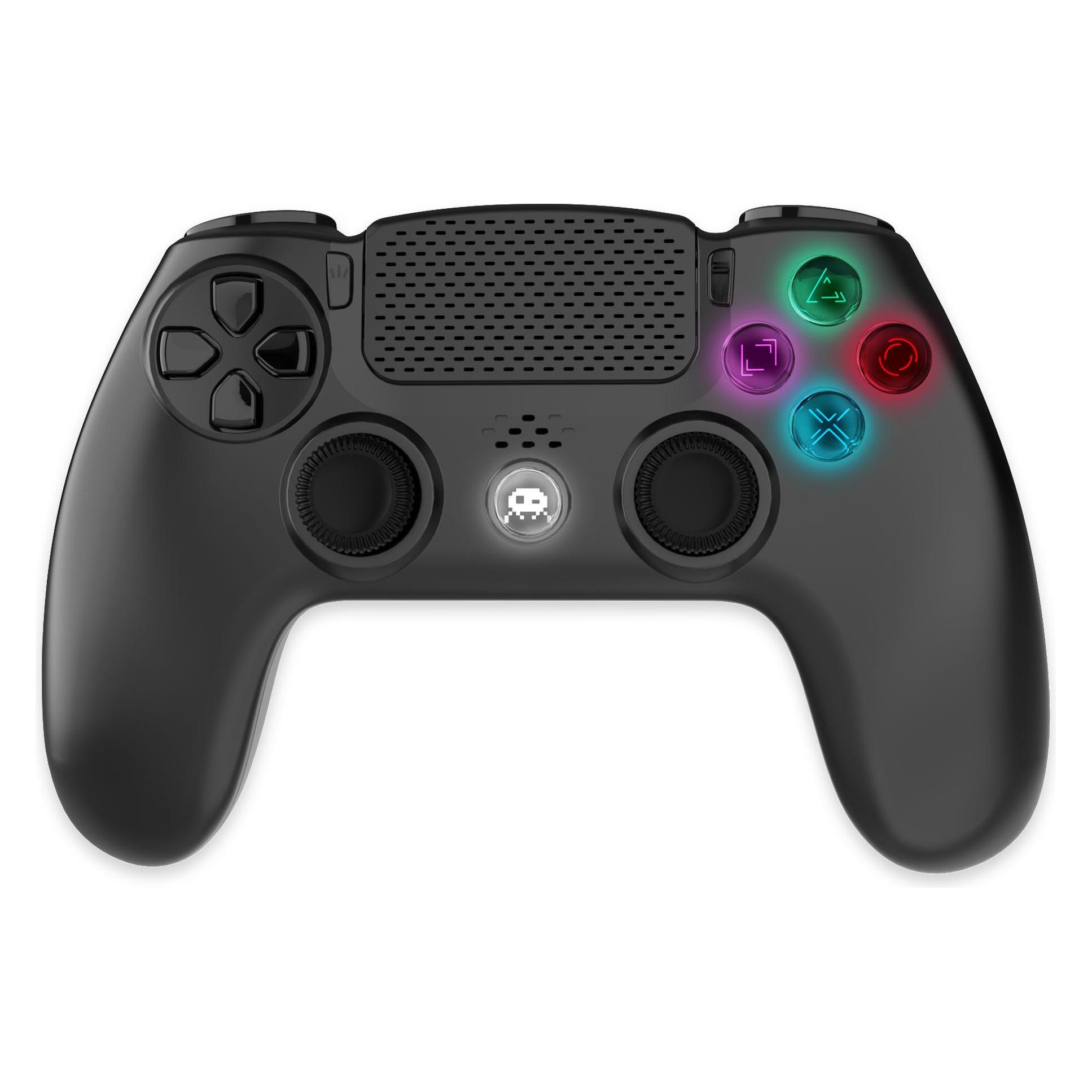 Freaks and Geeks Wireless Controller Schwarz V2 (PC, PS3, PS4) (140142n)