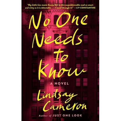 No One Needs to Know, Taschenbuch von Lindsay Cameron, Random House N.Y., 978-0-593-15910-1