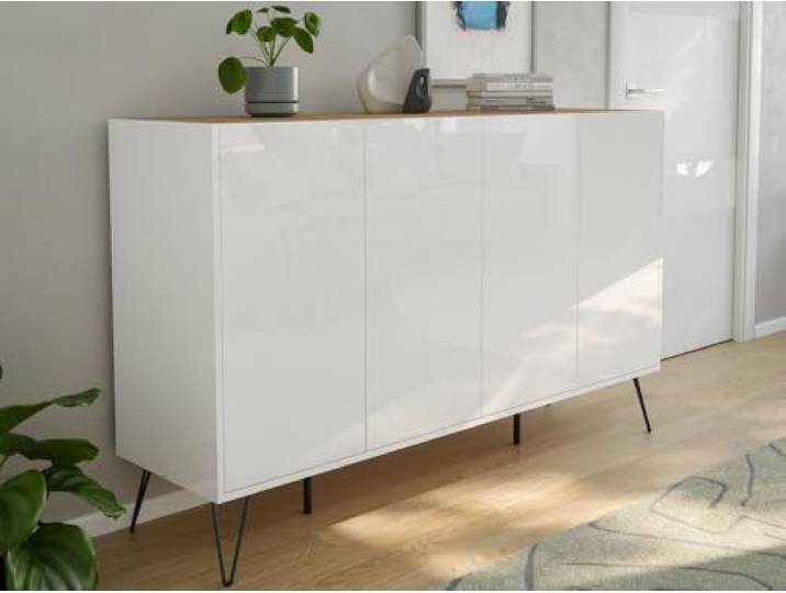 Magnolia Home Kommode Maxim XL 155cm 4 Softclose Türen