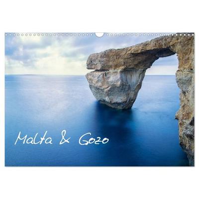 Malta & Gozo (Wandkalender 2026 DIN A3 quer), CALVENDO Monatskalender
