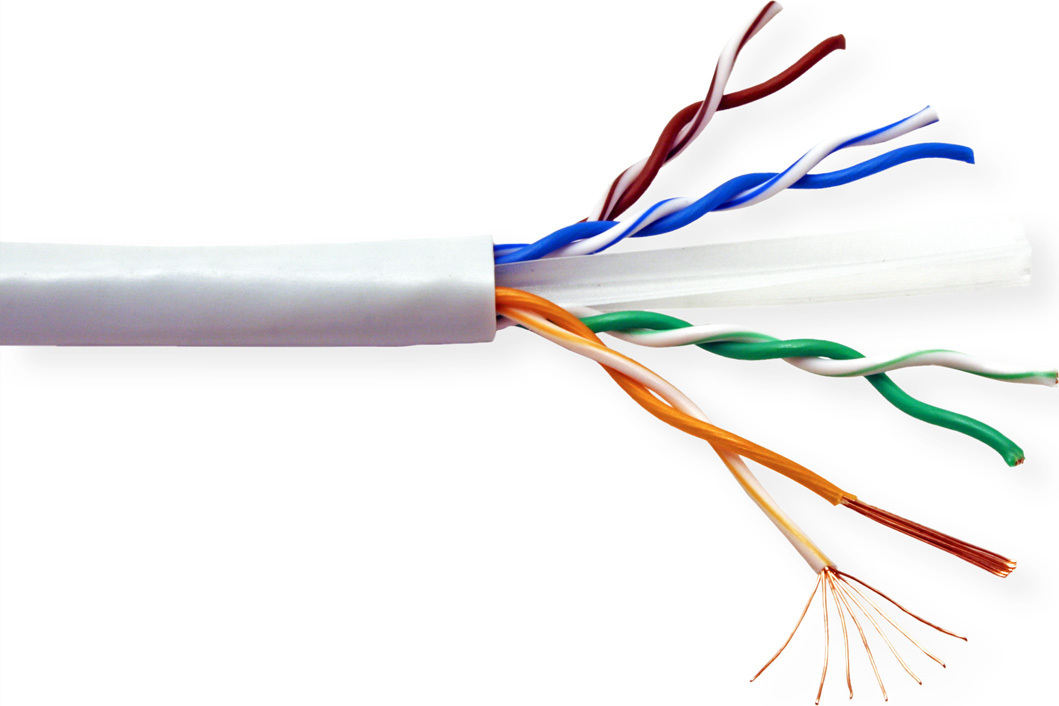 ROLINE UTP-Kabel Cat.6 (Class E) Litze, 300m