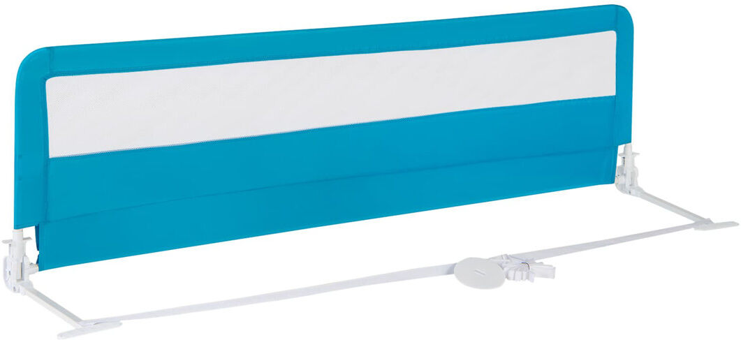 Ebern Designs Toddlers Bed Rail Guard 180CM Foldable Baby Bed Rail Blue Single;Full / Double