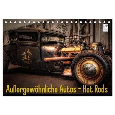 Außergewöhnliche Autos - Hot Rods (Tischkalender 2027 DIN A5 quer), CALVENDO Monatskalender