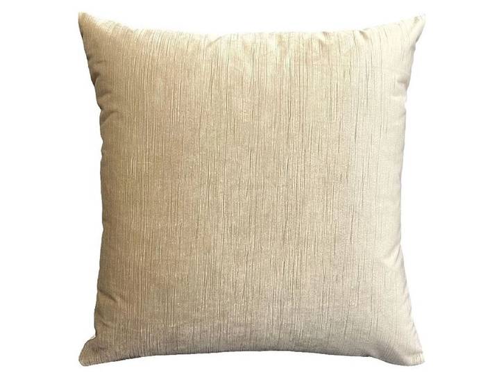 Kissen EDWINA 45x45cm beige unifarben