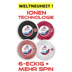 Tennissaite - DISCHO IONTEC HEXA - 200 m
