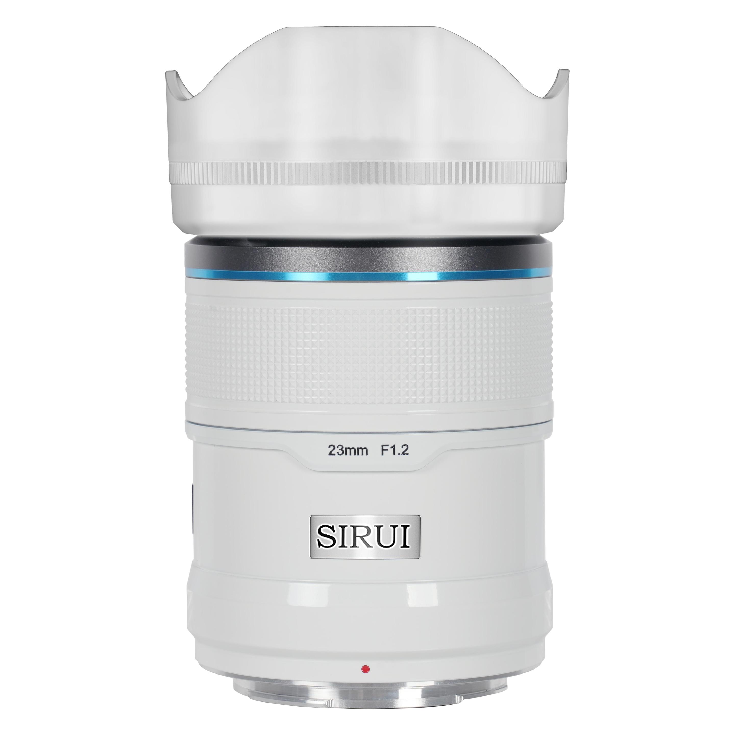 Sirui 23mm F1.2 APSC Auto-Focus Lens (X Mount, White) (Fujifilm X, APS-C / DX) (781150)
