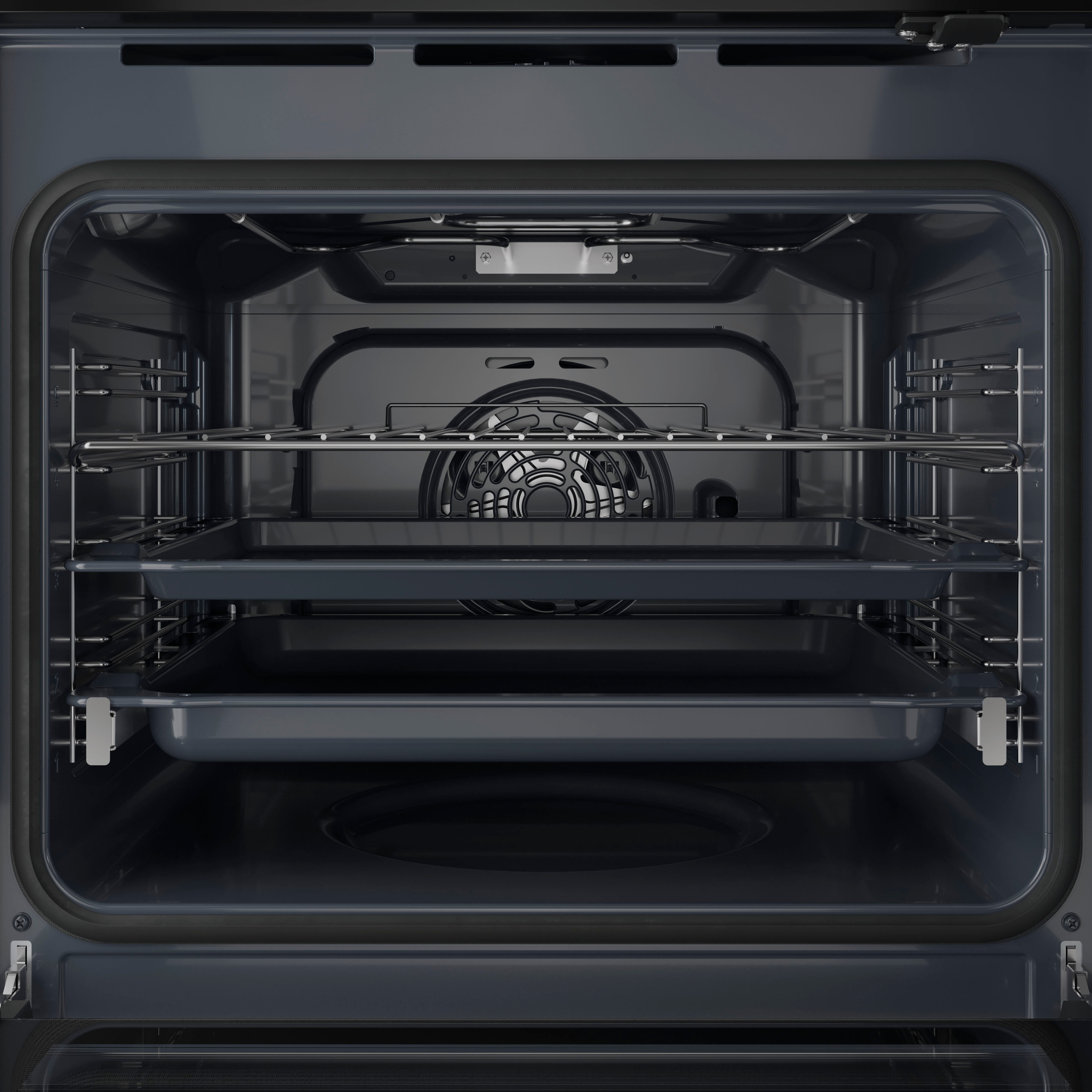 PRIVILEG Backofen-Set "BAKO Turn&Go Steam 420", Energieeffizienz: A+ (A+++-D), schwarz (schwarz glass, edelstahl), Herdsets, Turn&Go – Automatikprogramme starten mit nur einem Dreh