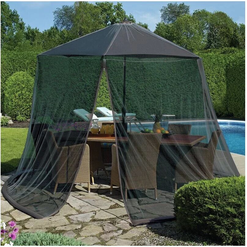 EuroGarden ZANZARIERA PER GAZEBO 3X3X2,2 H MT C/ZIP