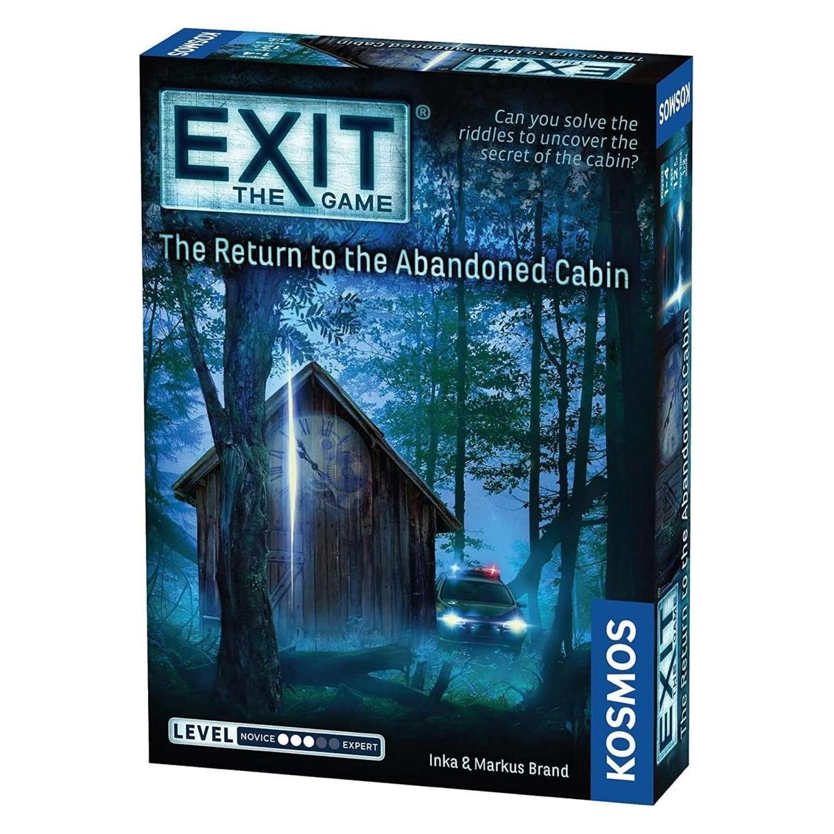 Thames & Kosmos EXIT 18: Return To The Abandoned Cabin (EN) (KOS1708) (Englisch, 1 - 4 Spieler) (KOS1708)