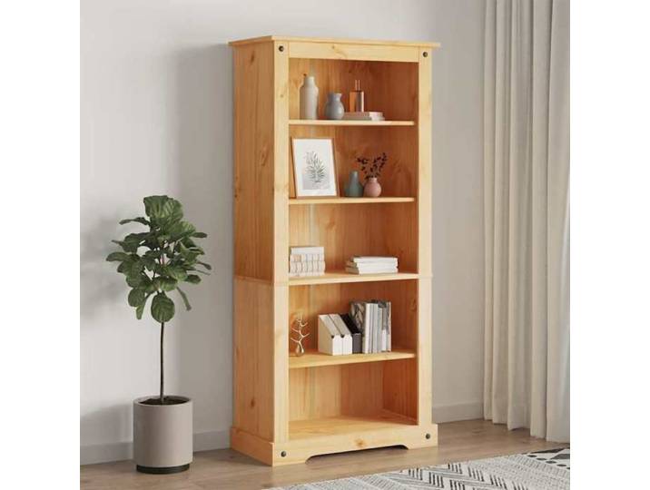 Maison Exclusive - Bibliothèque 5 niveaux Gamme Corona Pin mexicain 80x40x170 cm