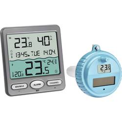 TFA Dostmann VENICE Funk-Pool-Thermometer Schwimmbecken-Thermometer Anthrazit 30.3056.10