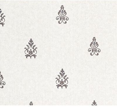 Galerie Wallcoverings Neapolis 3 Floral Medallion Design Vinyl on Paper Embossed Wallpaper Roll