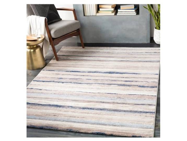 Livabliss Dusel Bruges Tapis 160x220 cm – Gris\, Ivoire\, Bleu