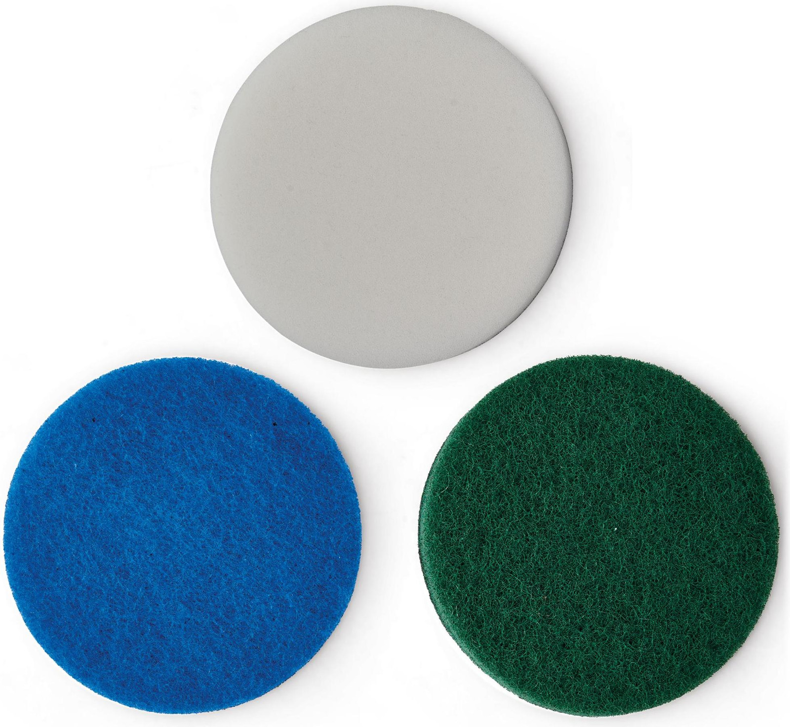 Einhell PICOBELLA 18/90 microvezel schoonmaakpads, zwart, 100 mm, 3 stuks