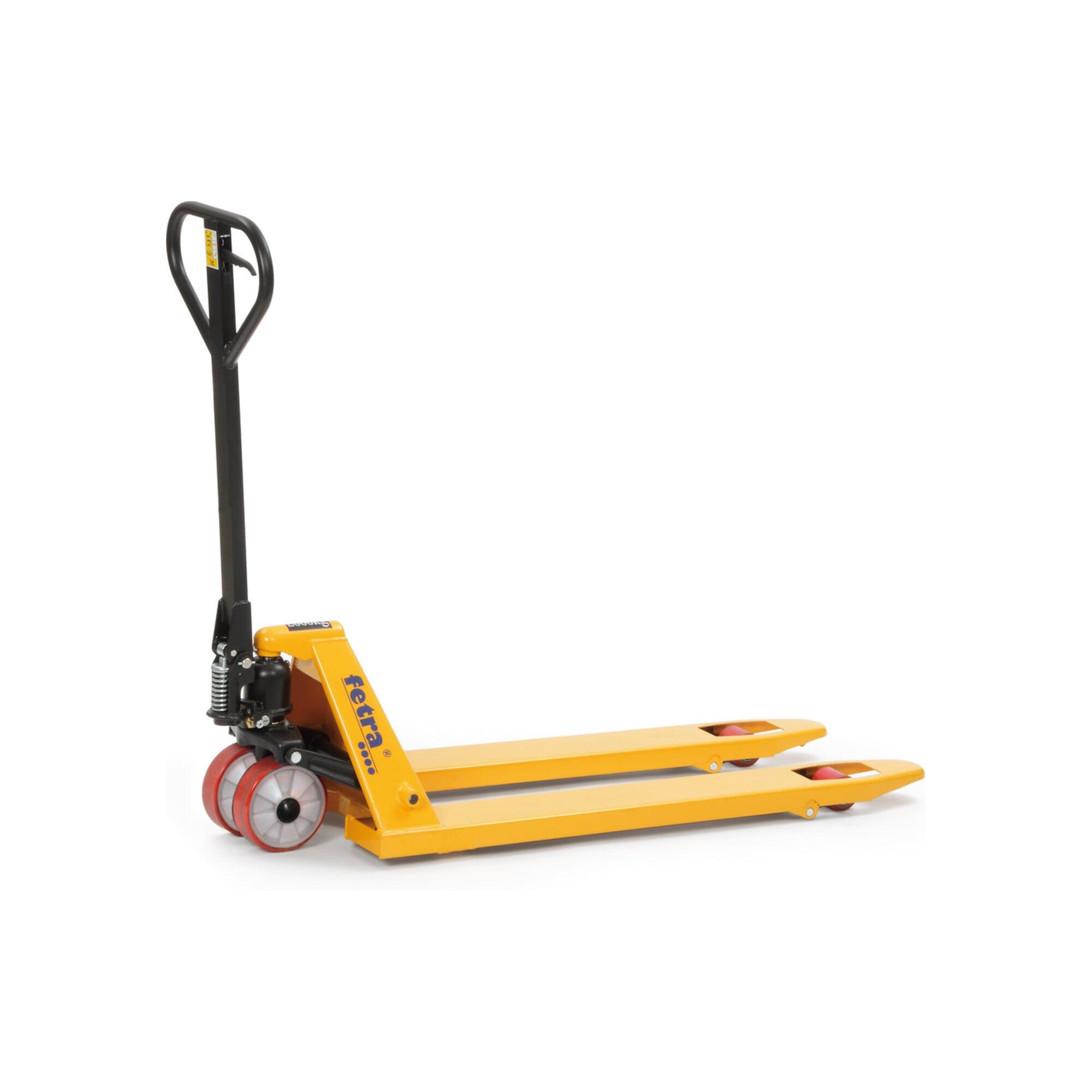 fetra Gabelhubwagen 2114 - Tragkraft 2000kg Polyurethan-Reifen)