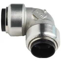 Roth, Zubehör Sanitärinstallation, vinkel 90° 18 mm rustfri stål