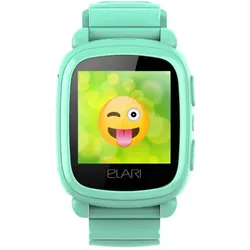 Elari KidPhone 2 GPS Tracker (35.60 mm, Kunststoff, Grün), Smartwatch