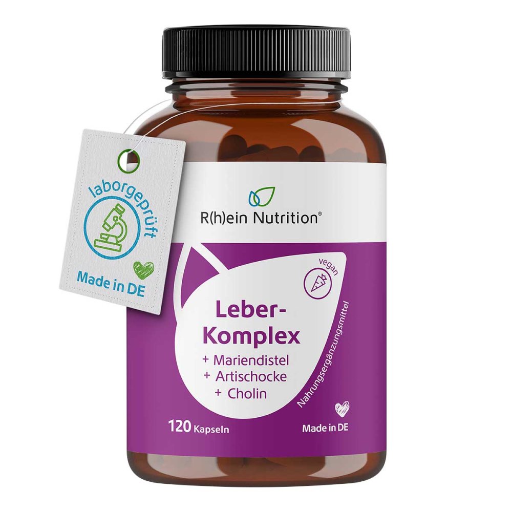 R(h)ein Nutrition & Health GmbH Leber-Komplex Mariendistel + Artischocke + Cholin 19680753