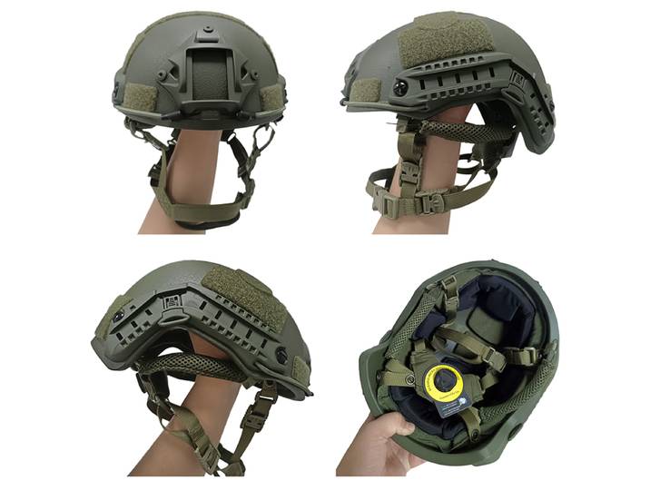 Casque tactique FAST en Kevlar de haute qualité, casque tactique FAST Wendy avec coussinets flottants suspendus, casque tactique pour la chasse en plein air