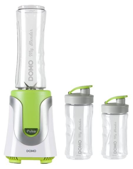 Domo DO492BL staande mixer met pulsfunctie, 0,6 liter, meerkleurig