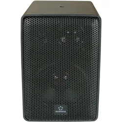 Renkforce RL100W (1 Paar), HiFi + Heimkino Lautsprecher, Schwarz