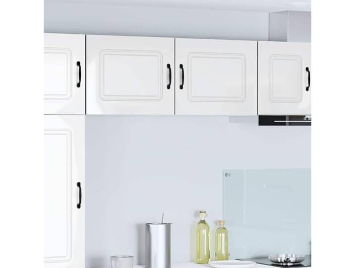 ZXQVLMRS Küchenschrank Front 2 STK. Hochglanz Weiß Holzwerkstoff 50x31x40 Modernes Design, Robuste Materialbeschaffenheit, Einfache Montage, Viel Stauraum