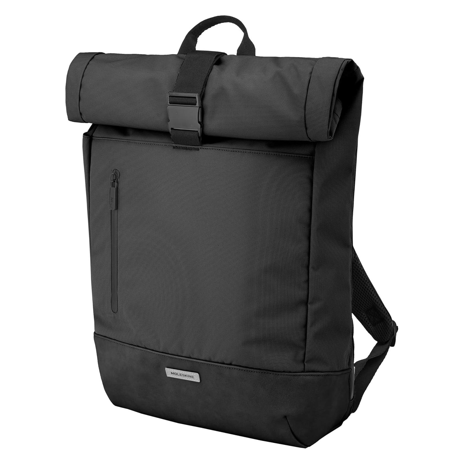 Moleskine METRO ROLLTOP BACKPA.Schwarz (30 l) (ET20FMTRBKBK)