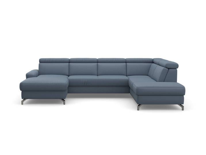 sit&more Wohnlandschaft Scarlett U-Form, inklusive Kopfteilverstellung, optional Schlaffunktion & Bettkasten