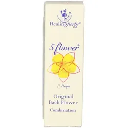 BACH KOMBINATION 5 Flow.Notfall Tropfen Heal.Herbs 10 ml