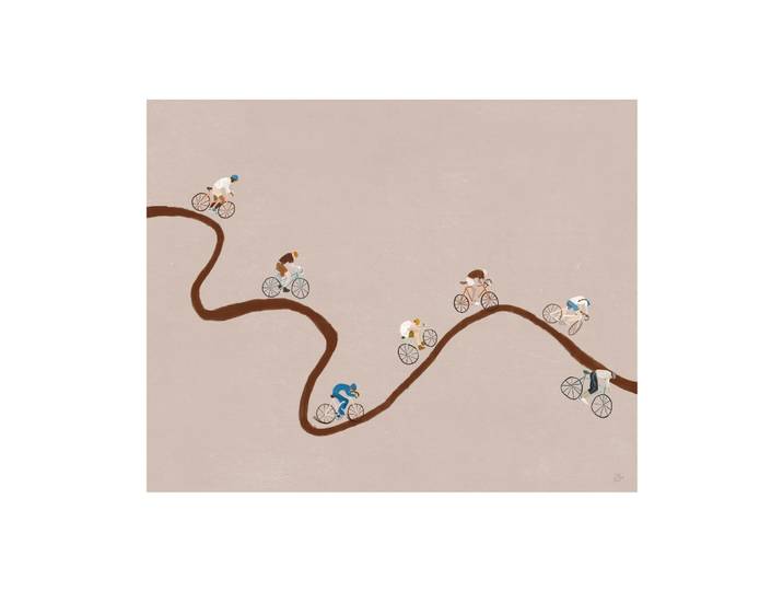 Fine Little Day Affiche Giro Beige, 50x40 cm