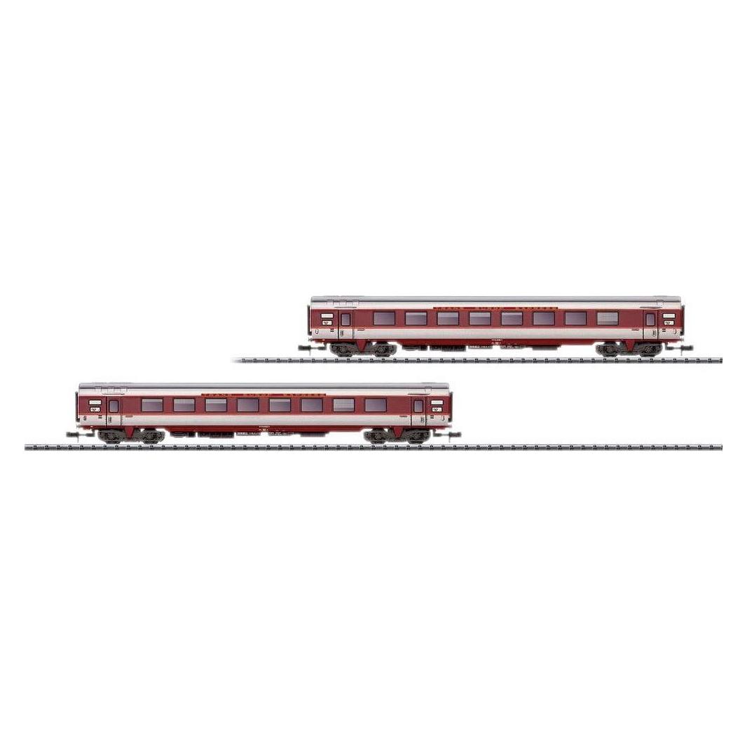 MiniTrix 15691 N 2er-Set Personenwagen Grand-Comfort der SNCF (Spur N) (15691)