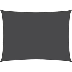 vidaXL Sonnenschirmsegel rechteckiges Oxford-Gewebe 3x5 m Anthrazit Outdoor Prestige Prime Modell
