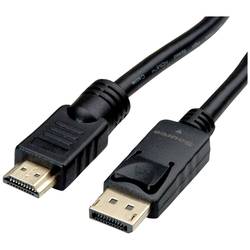 ROLINE DisplayPort Kabel DP - UHDTV, ST/ST, schwarz, 10 m 11.04.5777
