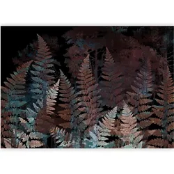 Artgeist, Tapete, Fototapete - Ferns in the Woods - Third Variant (250 x 175 cm)