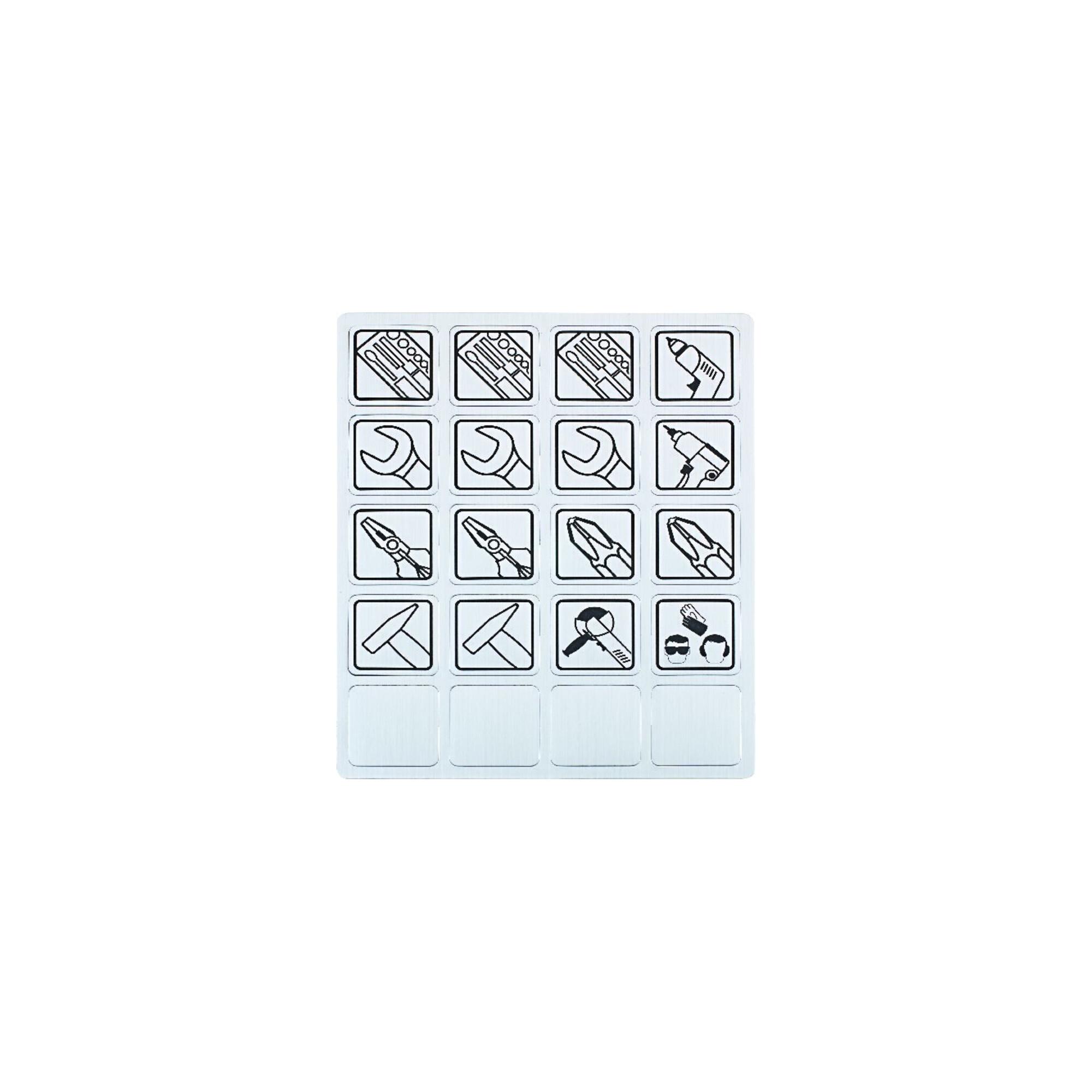 Magnet-Etiketten-Satz 20tlg. ; E/D/E