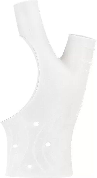 INF Zwei-Finger-Handschuh, weicher und elastischer Daumenschutz mit Kompressionspassform Transparent