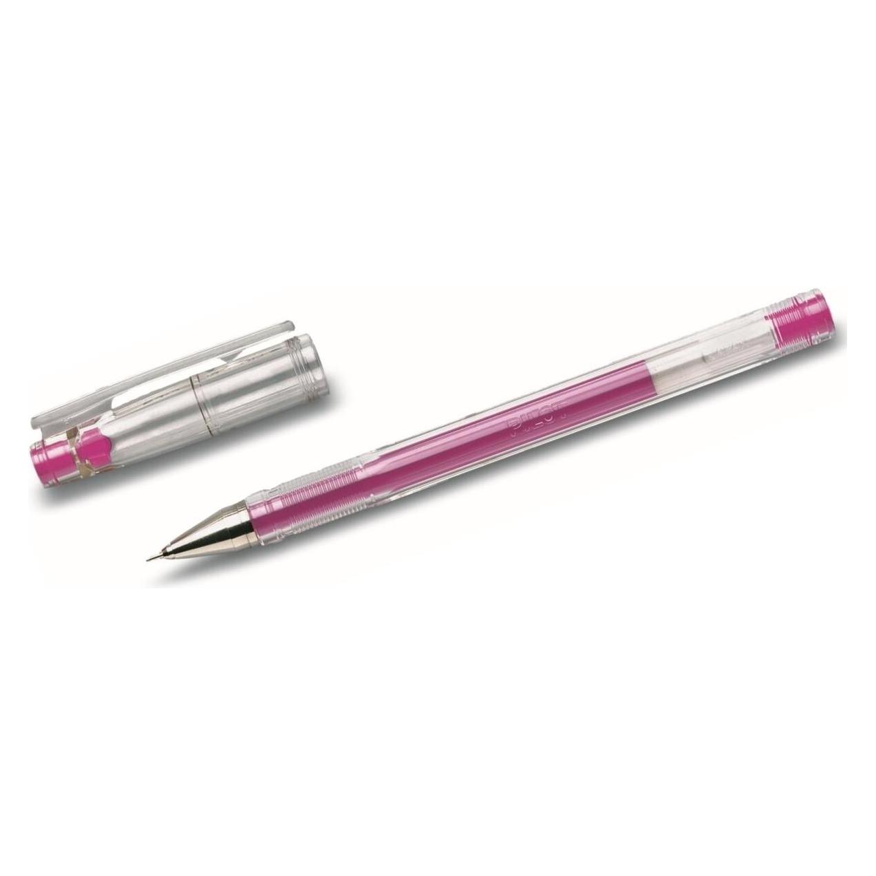 Pilot G-Tec C4 0.4 Gelschreiber transparent 0,4 mm, Schreibfarbe: pink (1x) (BL-GC4-P)