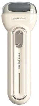 United Electric Foot Callus Remover Rechargeable Electric Foot Grinder For Smooth Soft Heels beige