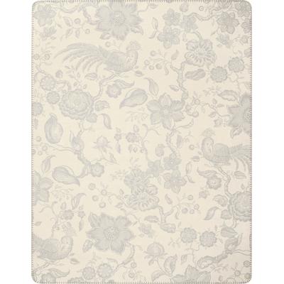 Wohndecke VILLEROY & BOCH "PARADISO", beige (grau, natur), B:150cm L:200cm, Baumwolle, Polyacryl, Polyester, Wohndecken, Wohndecke, Wohndecke Villeroy&Boch