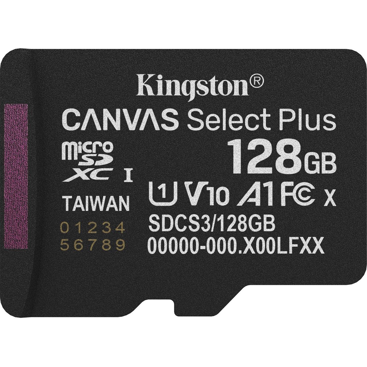 128GB Kingston MicroSD Card SDXC Canvas+ Gen3 ohne Adapter retail