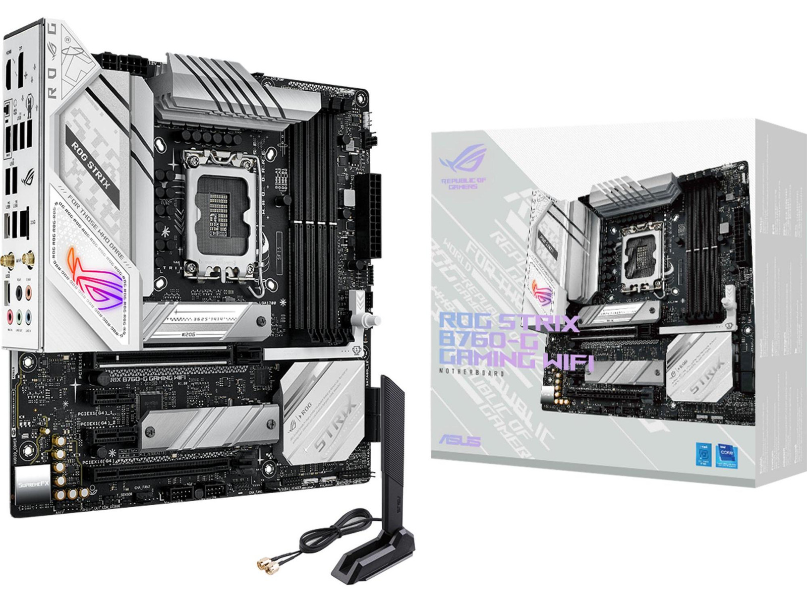 ASUS ROG STRIX B760-G GAMING WIFI moederbord LGA1700 B760 USB3.2 Gen 2