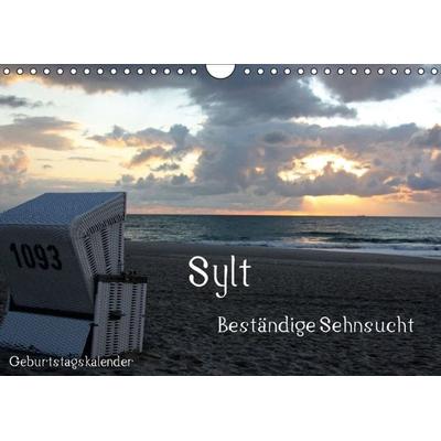 Sylt - Beständige Sehnsucht (Wandkalender immerwährend DIN A4 quer)